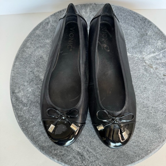 Vionic Minna Bow Ballet Flats Slippers Shoes 6 - Picture 2 of 11